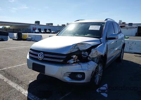 2014 Volkswagen Tiguan Se from USA, damaged, VIN WVGAV3AXXEW599640